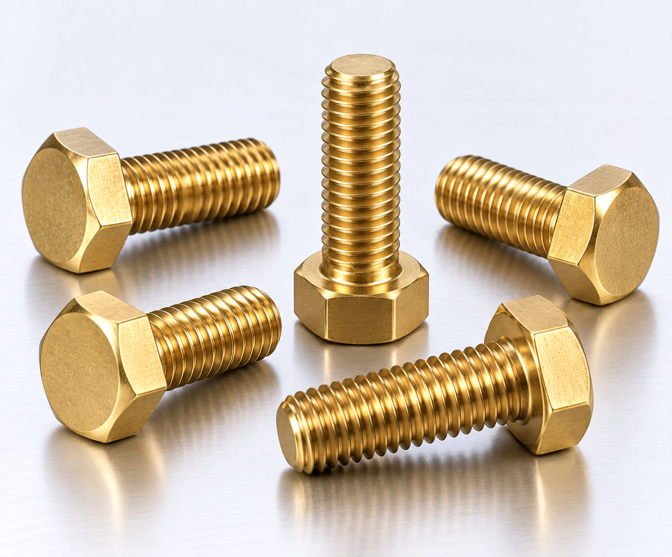 5mm Brass Hex Bolt